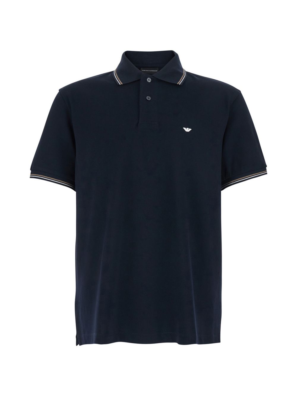 Emporio Armani Logo cotton polo shirt