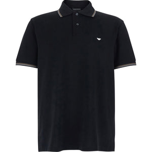 Emporio Armani Logo cotton polo shirt