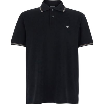 Emporio Armani Logo cotton polo shirt