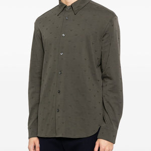 Emporio Armani Logo cotton shirt
