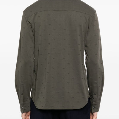Emporio Armani Logo cotton shirt