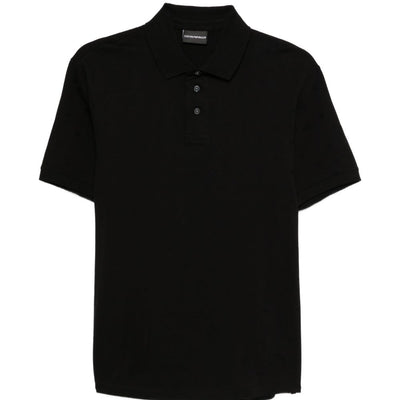 Emporio Armani Logo cotton polo shirt
