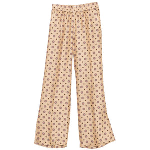 Alberto Biani Printed silk trousers