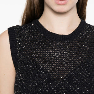 Fabiana Filippi Embellished mini dress