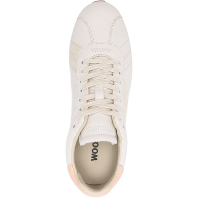 Woolrich Flat Sneakers in Calfskin with Side Bands