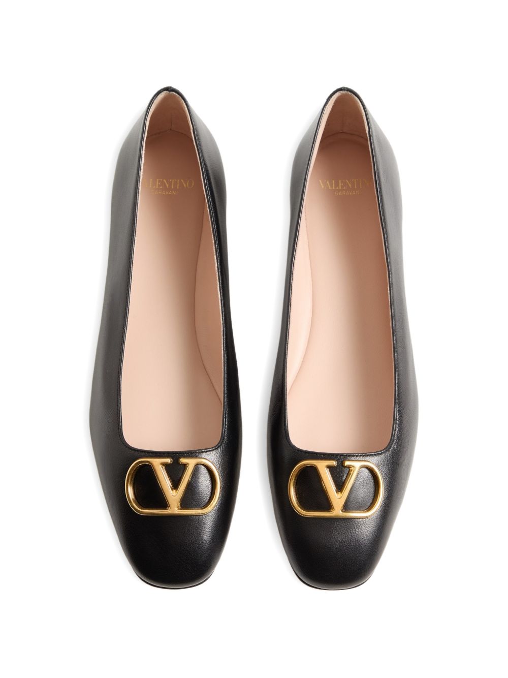 Valentino Garavani VLogo Signature leather ballets