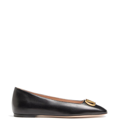 Valentino Garavani VLogo Signature leather ballets