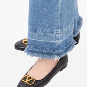 Valentino Garavani VLogo Signature leather ballets