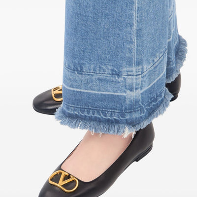 Valentino Garavani VLogo Signature leather ballets
