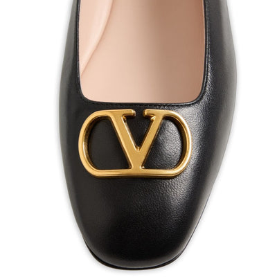 Valentino Garavani VLogo Signature leather ballets