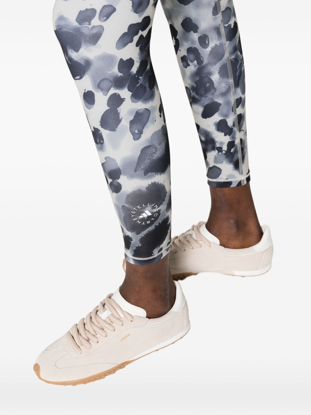 Adidas By Stella McCartney Animal Print 7/8 Leggings