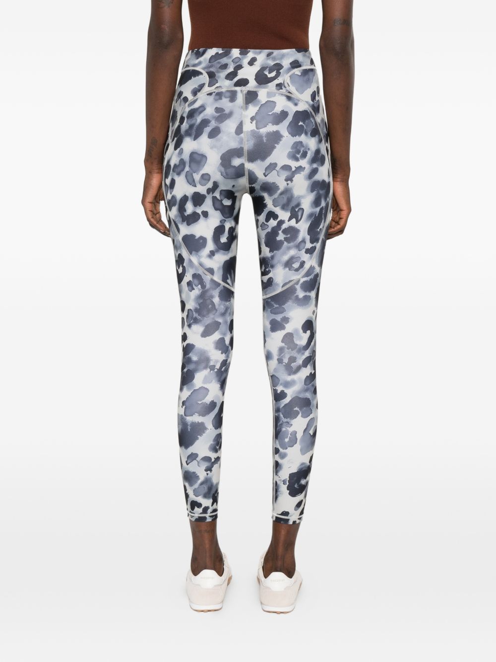 Adidas By Stella McCartney Animal Print 7/8 Leggings