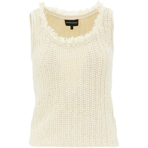 Emporio Armani Cotton blend tank top