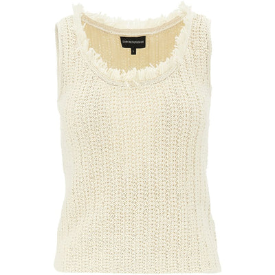 Emporio Armani Cotton blend tank top