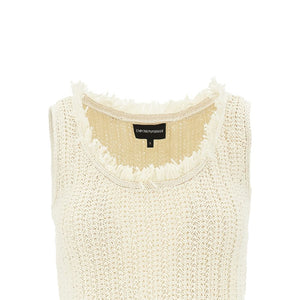 Emporio Armani Cotton blend tank top