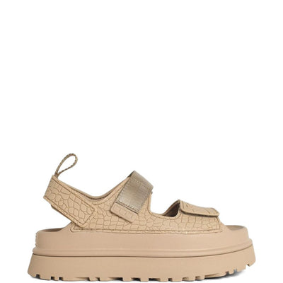 UGG Woman GoldenGlow Embossed Sandals