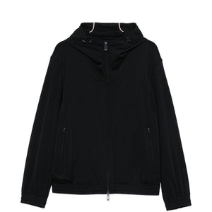 Emporio Armani Nylon hooded jacket