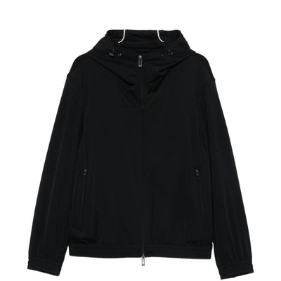 Emporio Armani Nylon hooded jacket
