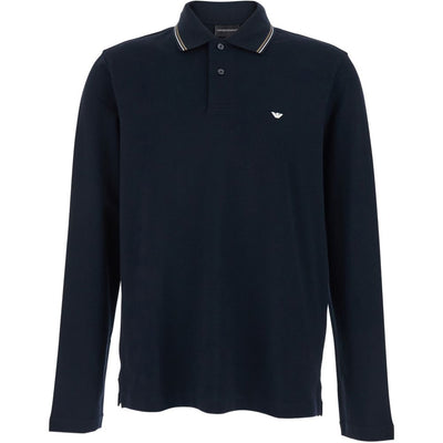 Emporio Armani Logo cotton polo shirt