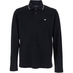 Emporio Armani Logo cotton polo shirt