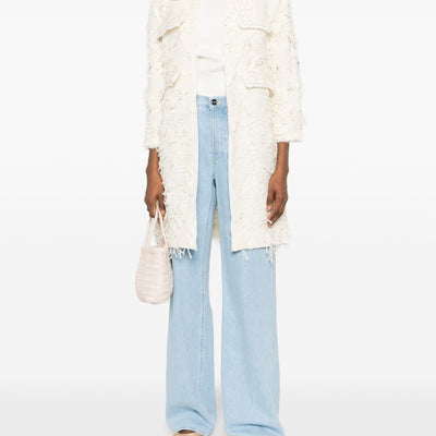 Bye Cotton blend caban coat
