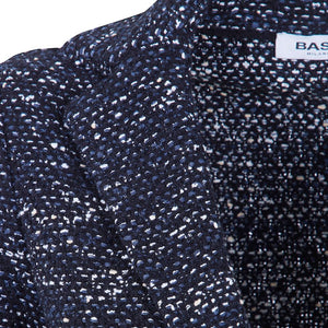 Base Cotton blend single-breasted jacket