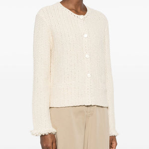 Emporio Armani Cotton blend blazer jacket
