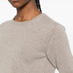 Soft Goat Cashmere crewneck sweater