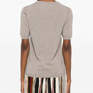 Soft Goat Cashmere crewneck sweater