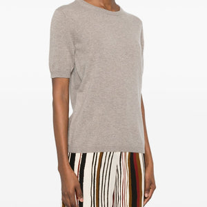Soft Goat Cashmere crewneck sweater