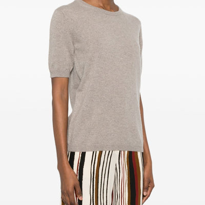 Soft Goat Cashmere crewneck sweater