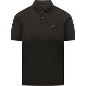 Emporio Armani Logo cotton polo shirt