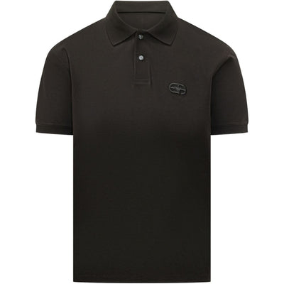 Emporio Armani Logo cotton polo shirt