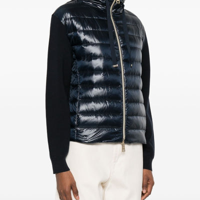 Herno Cotton and nylon down jacket