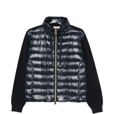 Herno Cotton and nylon down jacket
