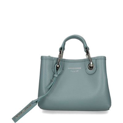 Emporio Armani Small Myea Shopper Bag With Deer Print