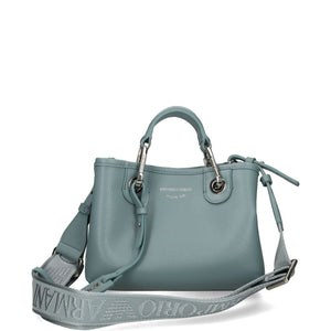 Emporio Armani Small Myea Shopper Bag With Deer Print