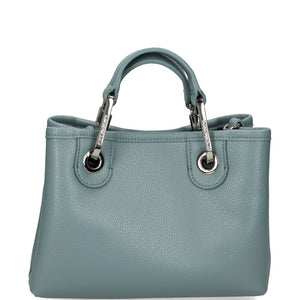 Emporio Armani Small Myea Shopper Bag With Deer Print