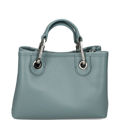 Emporio Armani Small Myea Shopper Bag With Deer Print