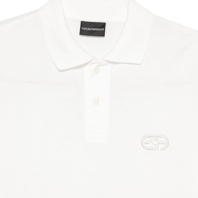 Emporio Armani Logo cotton polo shirt