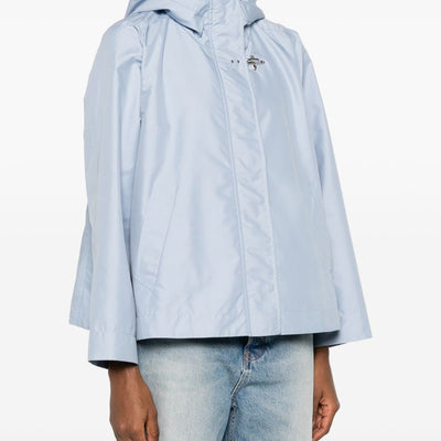 Fay Short hooded parka coat