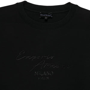 Emporio Armani Cotton crewneck sweatshirt