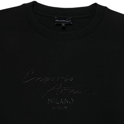 Emporio Armani Cotton crewneck sweatshirt