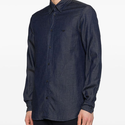 Emporio Armani Denim cotton shirt