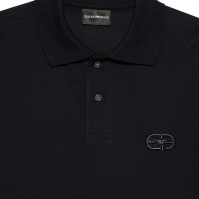 Emporio Armani Logo cotton polo shirt