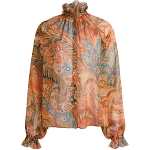 Etro Printed silk shirt