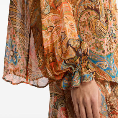 Etro Printed silk shirt