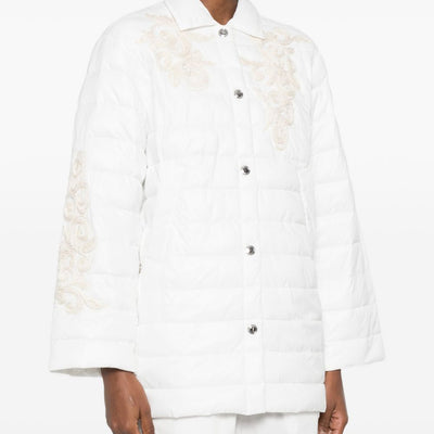 Ermanno Firenze Quilted nylon down jacket