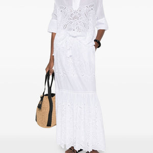 Ermanno Firenze Cotton long skirt