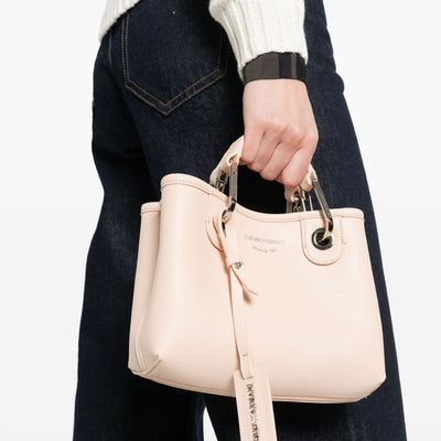 Emporio Armani Myea Small Shopper With Deer Print